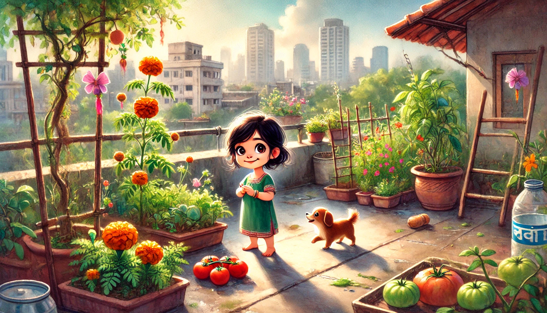 Adventures in the Rooftop Garden
